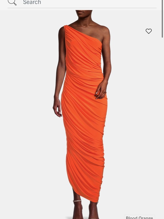 Norma Kamali Dresses & Skirts - Diana Ruched One-Shoulder Gown